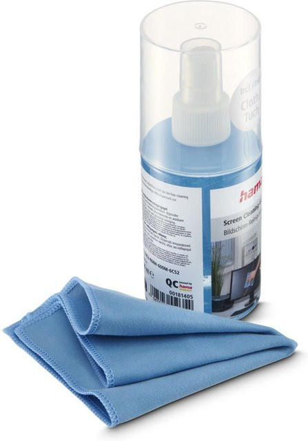 Hama Bildschirm-Reinigungsgel in Blau mit Reinigungstuch, 200 ml - Bild 1
