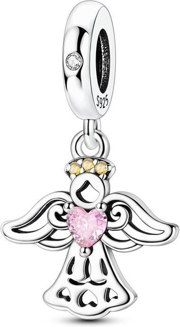 Charm-Anhänger 925 Silber, Zirkonia, Damen - Bild 1