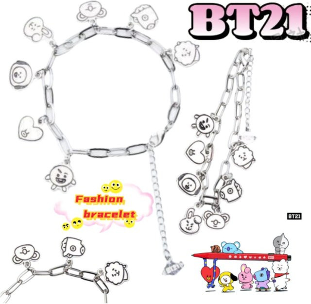LINE FRIENDS Armband, Silber, Unisex - Bild 1