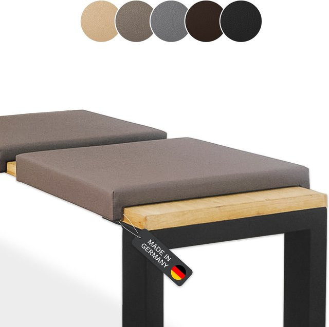 Lycce Klemmkissen Sitzkissen aus Kunstleder mit 2 Leisten, Klemmtiefe: 37 cm - Bild 1