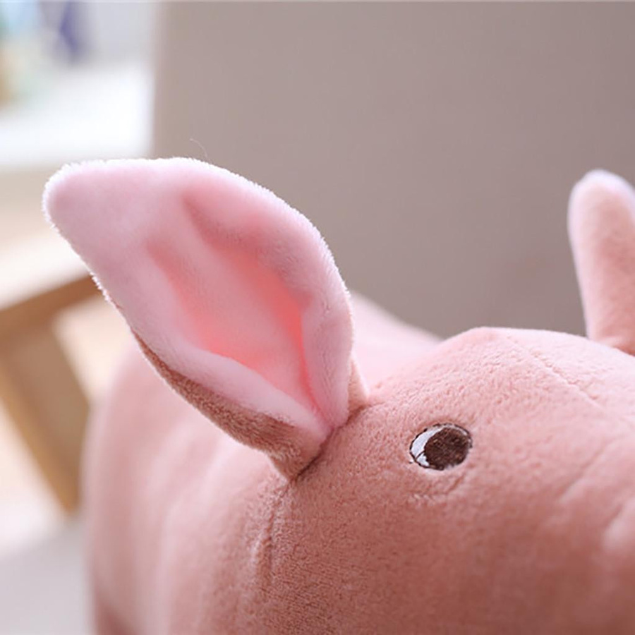 Muhayund Pigg Pig Cartoon Plüschtier rosa 25cm - Bild 2