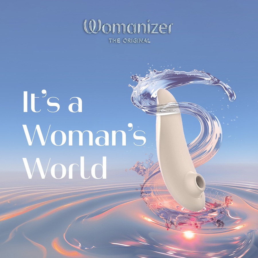 Womanizer Premium 2 Pulsator in Grau und Weiß mit 14 Intensitäten - Bild 2