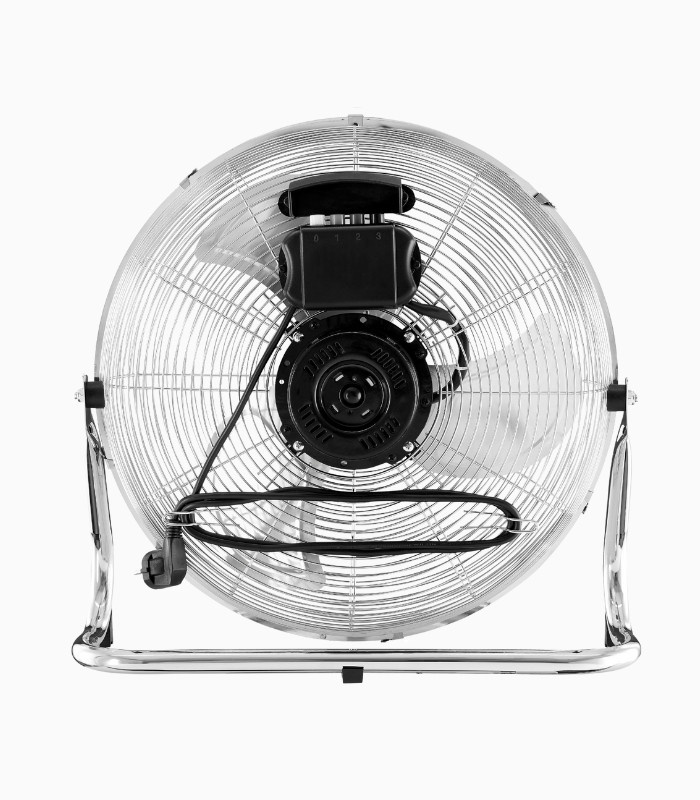 Gutfels Standventilator in Silber mit Oszillation und Überhitzungsschutz aus Metall - Bild 1