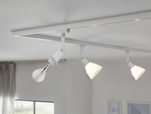 Paulmann URail DecoSystems Spot Deckenstrahler Weiß E14 für 1-phasiges Hochvolt-Schienensystem - Bild 2