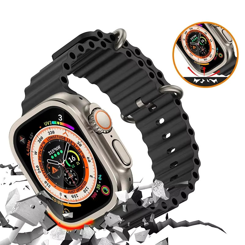 Apple Uhrenarmband-Zubehör, Aluminium, Silber, Unisex - Bild 4