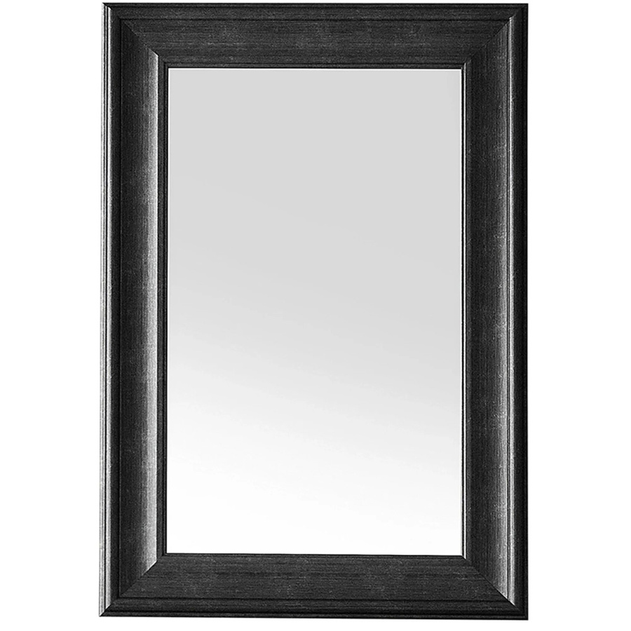 Beliani Wandspiegel LUNEL in Schwarz, rechteckig, Glas und Kunststoff, B: 60 cm, H: 90 cm, T: 3 cm - Bild 2