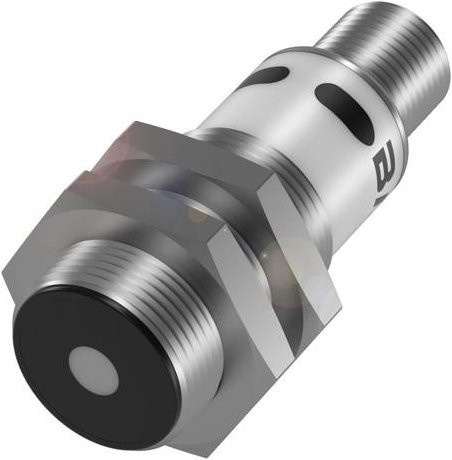 Balluff Ultraschall-Sensor BUS M18M1-XB-02/015-S92G in Silber und Messing - Bild 1