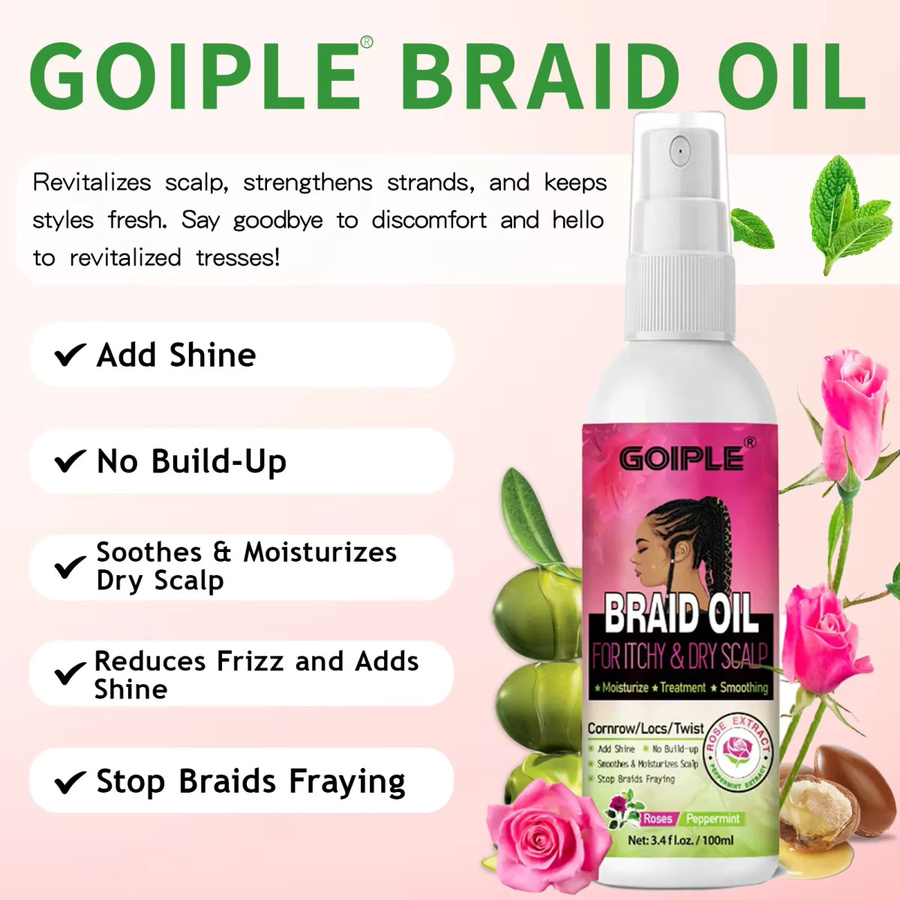 GOIPLE Braid Haarpflege-Set, 4 Stück - Bild 2