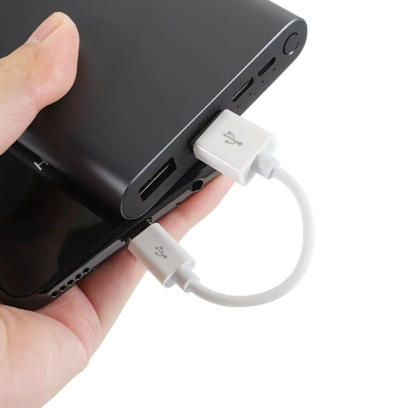 AREOFRGB USB Typ C Kabel Weiß für schnelles Laden und Datensynchronisation von Android Smartphones wie Samsung, Xiaomi und Huawei - Bild 1
