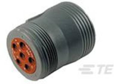 TE Connectivity HD16-6-12S Steckverbinder in Grau - Bild 1