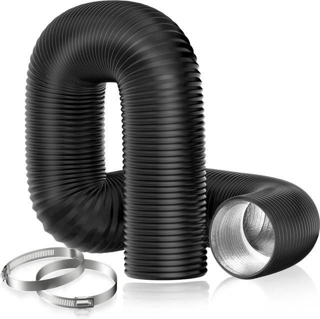 Sunster Diesel-Luftheizung Zubehör Flexibles Auslassrohr Kanalrohr-Set, Länge: 2 m - Bild 1