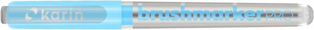 karin Brushmarker PRO Brushmarker mit Nylonspitze in Arctic Blue 264 - Bild 1