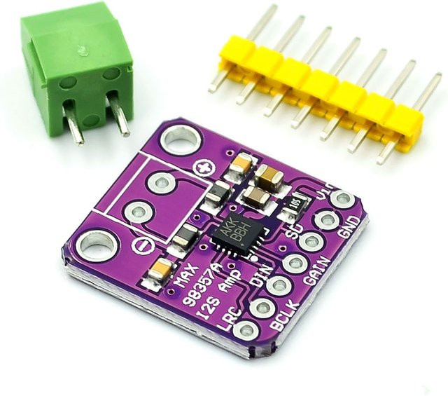 Si Tai&SH Max98357 I2S Class D Verstärker Breakout Interface DAC Decoder Modul für Raspberry Pi und ESP32 in Lila - Bild 1