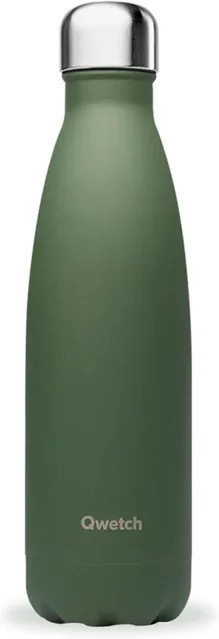 Isolierflasche Qwetch Originals Granite in Green, 0,42 l - Bild 1