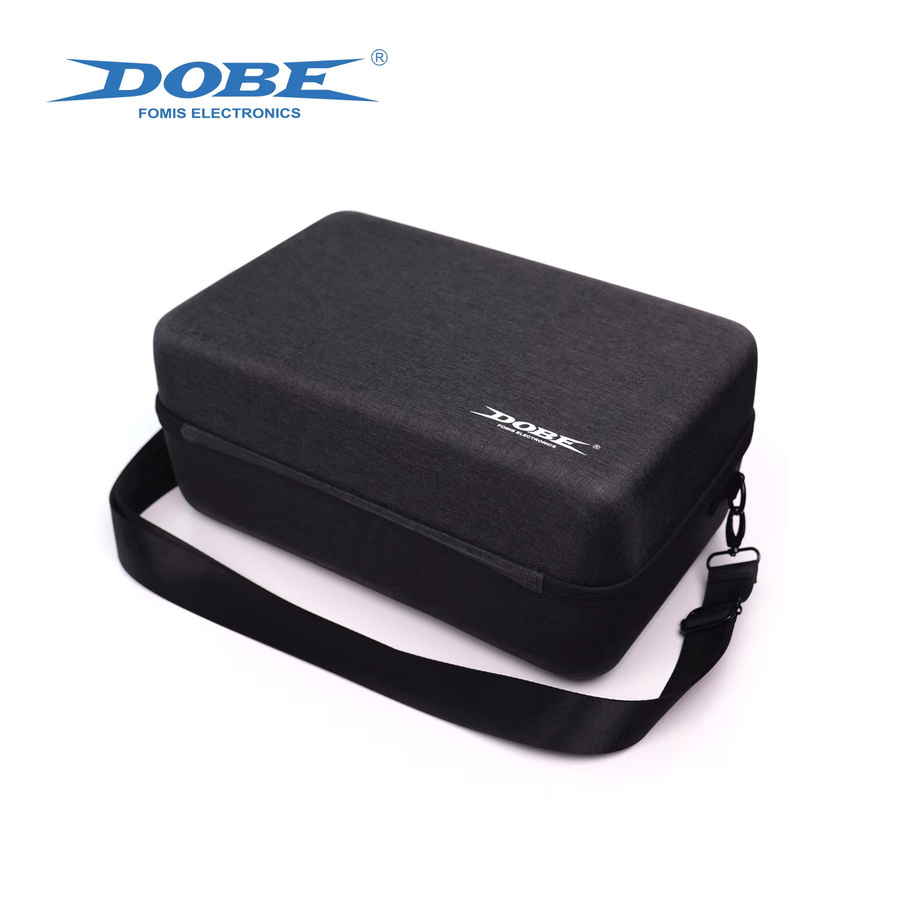 DOBE Multifunktionale Aufbewahrungs- und Schutztasche für PS5 Slim aus EVA-Material mit Reißverschluss, Grau, TP5-3590 - Bild 3