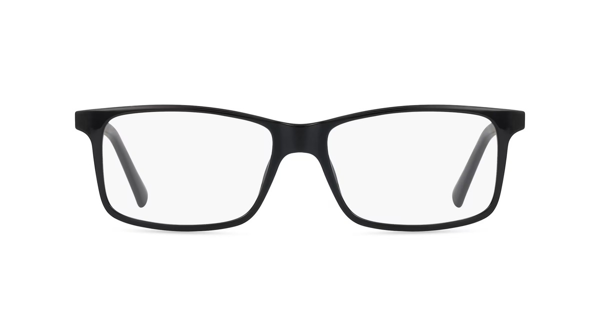 Timberland TB1765 Korrektionsbrille, Vollrand, Eckig, Kunststoff, schwarz, Herren - Bild 1