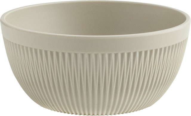 VEGA Schale Kanas rund mit Relief in Beige aus Melamin, Durchmesser: 17 cm, Höhe: 7,5 cm - Bild 1