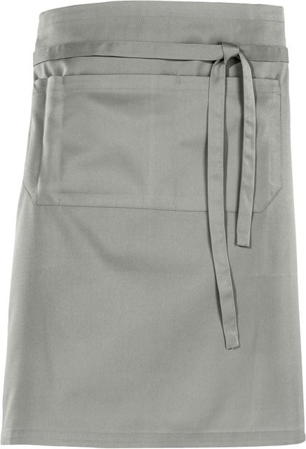 JOBELINE Schürze Nando für Erwachsene, hellgrau, B: 60 cm, H: 80 cm - Bild 1