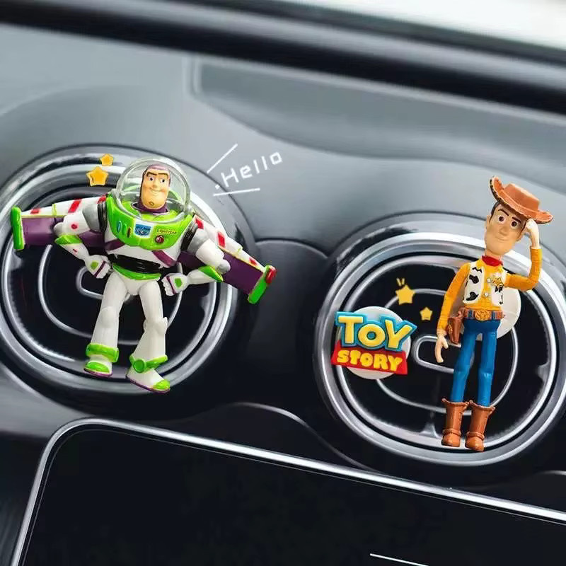 Disney Toy Story Woody Buzz Lightyear Puppe Auto Lufterfrischer Aromatherapie - Bild 2