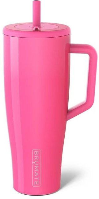 Brumate Isolierter Reisebecher mit Griff für Auto und Outdoor, Rose Red, 40oz - Bild 1