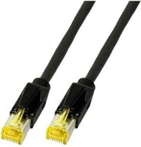 EFB-Elektronik Patchkabel Cat.6A Outdoor Hirose TM31 Schwarz 5,0 m Ethernet LAN Kabel - Bild 1