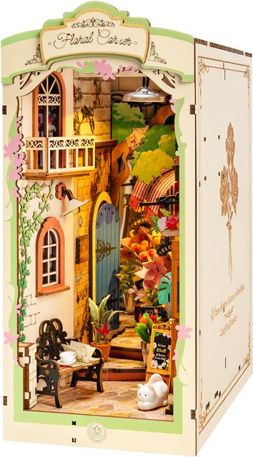 Robotime Europe LTD Book-Nook-Modellbausatz Blumenladen - Bild 1