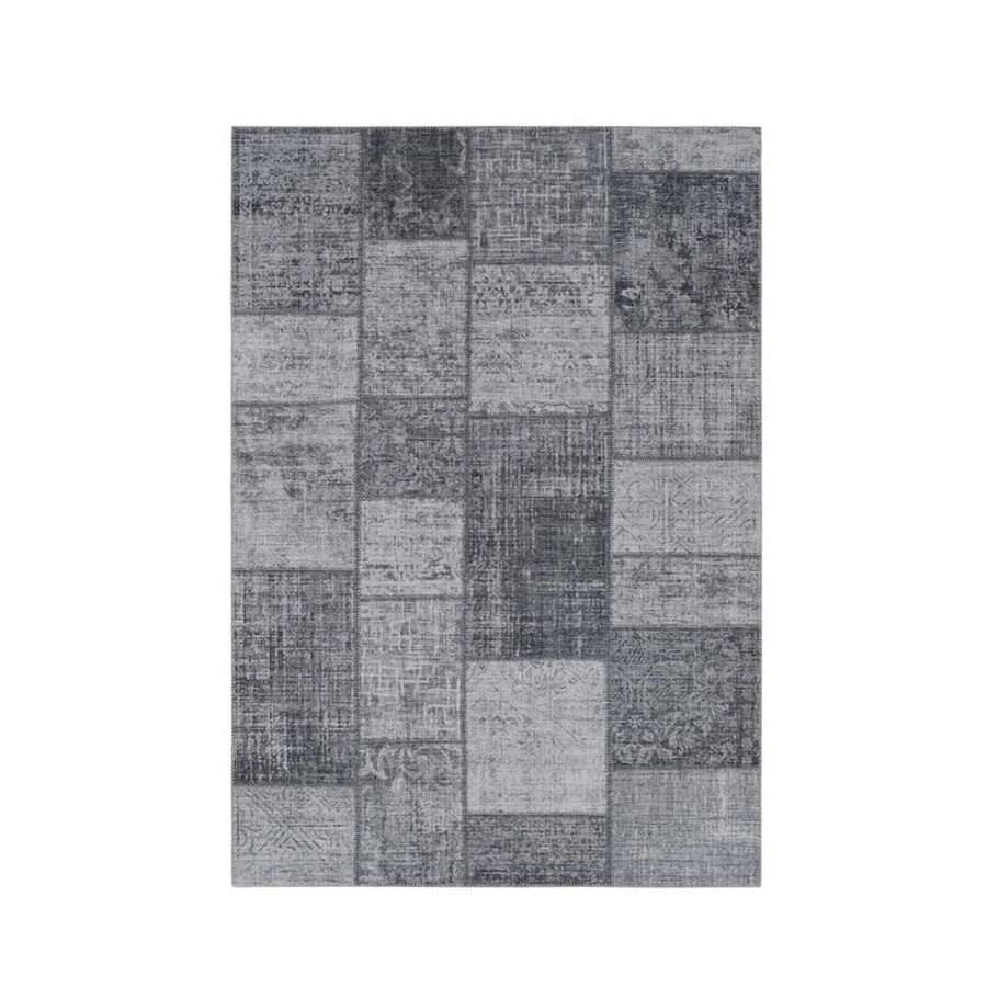 Vercai Rugs Teppich Fenix Patchwork in Grau und Beige, modern, B: 290 cm, T: 200 cm - Bild 2