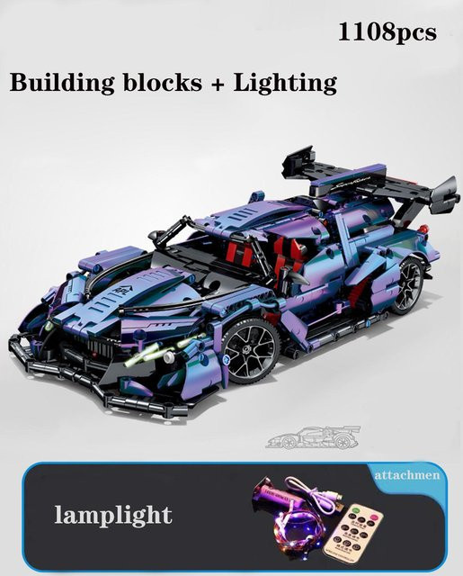 LEGO Technologie Sportwagen, Bausteine, 1108 Teile, ab 14 Jahren - Bild 1