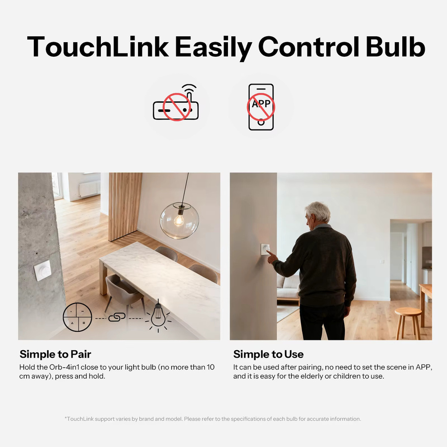 SONOFF Orb 4-in-1 Zigbee Smart Scene Button mit Split Magnetic Design in Weiß für Zigbee und eWeLink Dual Protocol - Bild 5