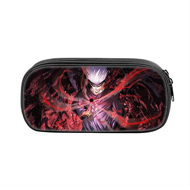 Jujutsu Kaisen Federmäppchen von Fancy Style Studio in Multicolour mit großer Kapazität und Reißverschluss - Bild 1
