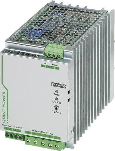 Phoenix Contact Hutschienen-Netzteil 2320827, 48 V/DC, 20A, 960W, Grau - Bild 1