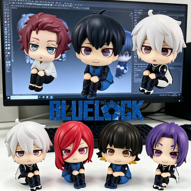 Bandai Blue Lock Isagi Yoichi Puppe, Actionfigur, Kunststoff - Bild 1