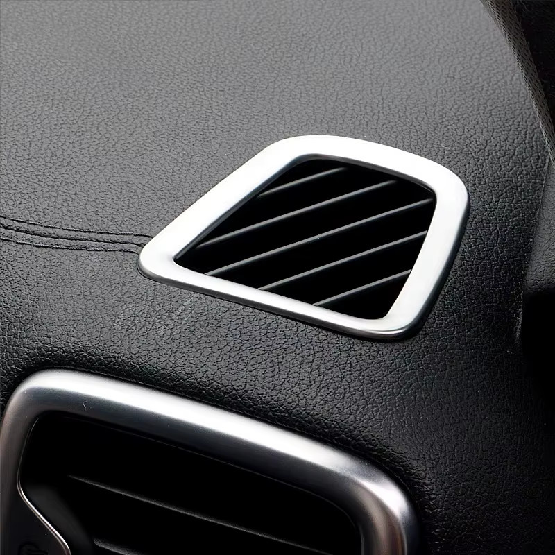YaLumei Dashboard Dekoration Abdeckung für Kia Sportage 4 QL, Kleine Luftauslass Zubehör, Silber - Bild 2