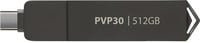 Patriot PVP30 Externe SSD 500 GB Schwarz mit USB-A und USB-C Anschluss - Bild 1