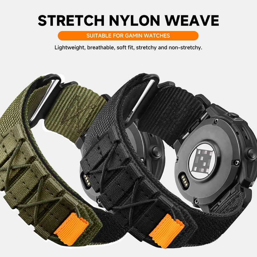 Geekthink Uhrenarmband Nylon, 22mm, 26mm, Quick Fit - Bild 2
