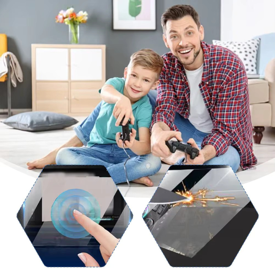 2 gehärtete Displayschutzfolien für Asus ROG Ally X, transparent, ultrahohe Härte und Anti-Fingerabdruck - Bild 4