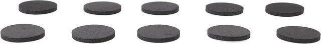 50 Stück KONNWEI Anti-Vibrations-Pads aus EVA-Schaumstoff in Schwarz, selbstklebende Anti-Rutsch Dämpfungs-Pads für Lautsprecher und CD-Player - Bild 1