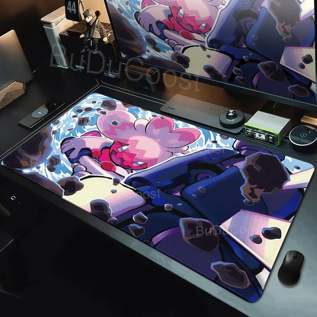 Bandai Pokemon Mauspad Tinkaton Multicolour Gaming-Mausmatte für PC und Tastatur - Bild 1