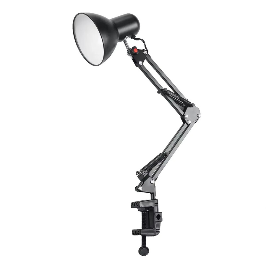 JOYINLED Feder-Tischlampe mit E27-Fassung, moderne und elegante Schreibtischbeleuchtung für Nachttisch und Wohnzimmer - Bild 3