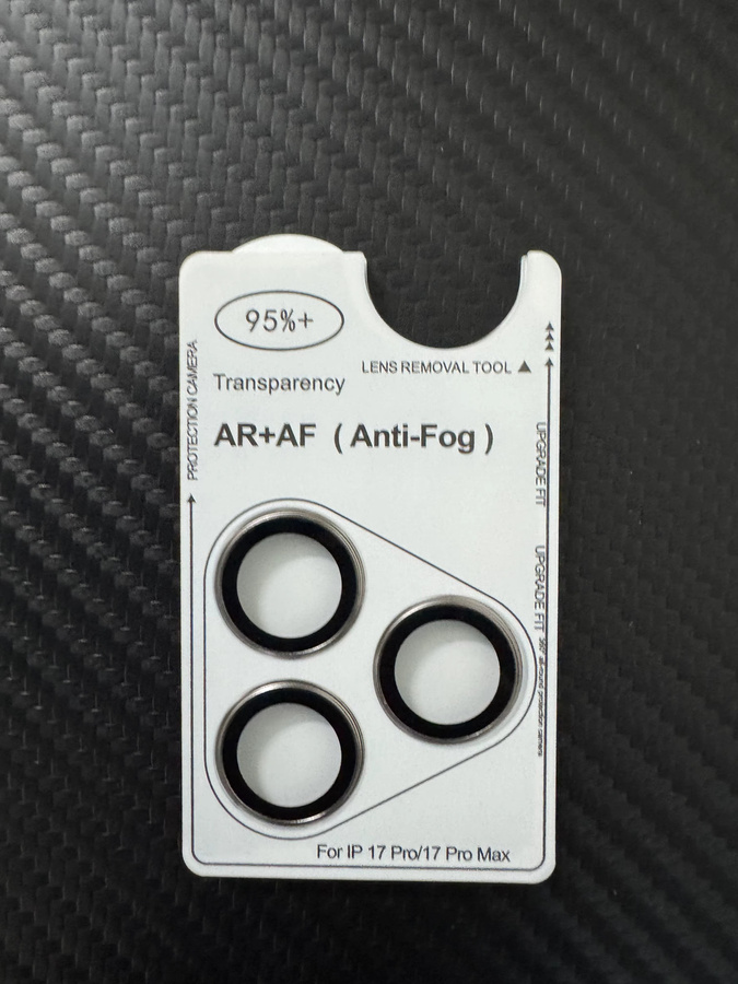 Ziai Kameraobjektiv-Schutzglas aus gehärtetem Glas für Apple iPhone 17 Pro Max und 17 Air, transparent/silber - Bild 6