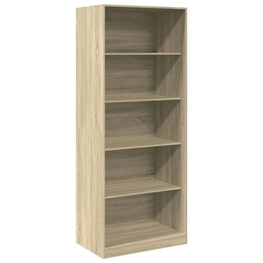 vidaXL Kleiderschrank Sonoma Eiche, Farbe Braun, B/T/H: 80 x 50 x 200 cm - Bild 2