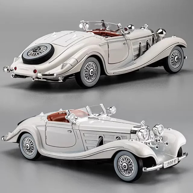 Maisto 1:24 1936 Benz 500K, Diecast Metall Auto Modell, mit Licht und Sound - Bild 1