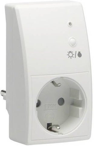 Hager TRC270D Zwischensteckdose in Weiß - Bild 1