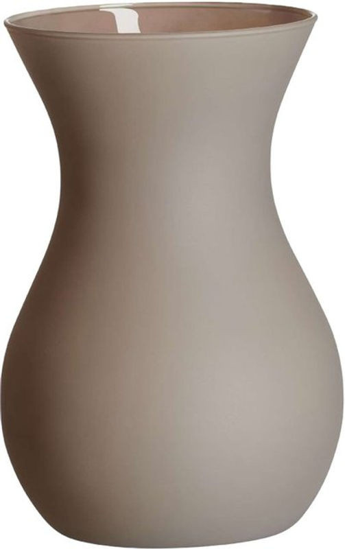 Ritzenhoff & Breker Vase Annalena aus Glas in Beige, bauchig und rund, Höhe: 18 cm - Bild 1