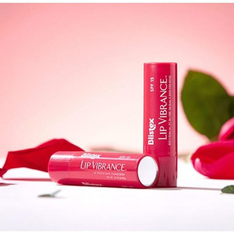 Blistex Lip Vibrance Getönter Lippenbalsam, Red, Glänzend, 2 Stück - Bild 4
