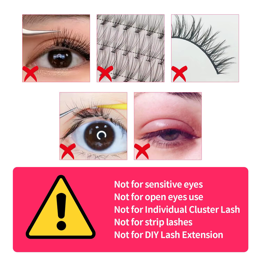 Veyes Inc Veyelash Wimpern Extensions Kleber, 5 ml, Klar - Bild 3
