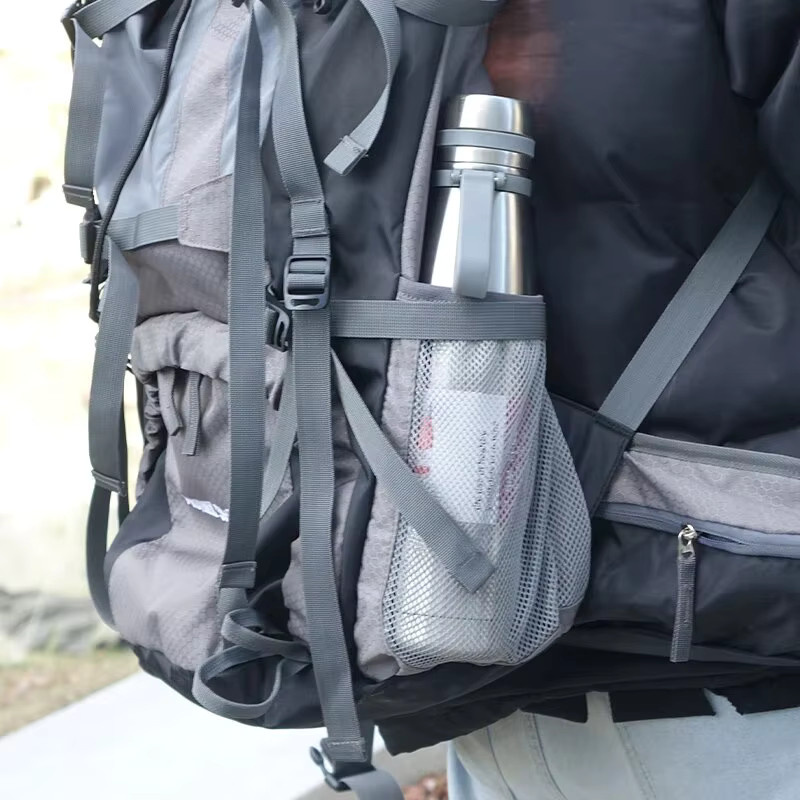 WEST TUNE Edelstahl-Thermosflasche in Silber mit Vakuum-Isolierung für Outdoor und Reisen - Bild 4