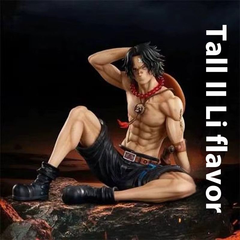 Bandai One Piece Portgas D. Ace Actionfigur aus PVC in Multicolor als Sammlerstück und Desktop-Dekoration - Bild 2