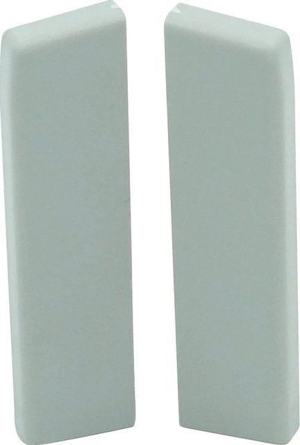 Döllken Profiles Teppicheinklebeleiste Endkappe 50 SB in Silbergrau aus PVC - Bild 1
