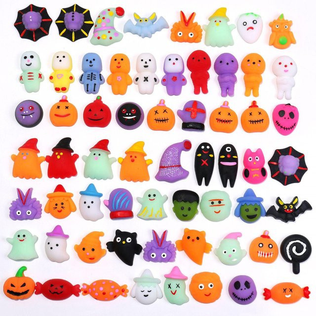 Topmix Halloween Squishies Mochi Sensorik Spielzeug, 1050 Stück - Bild 1